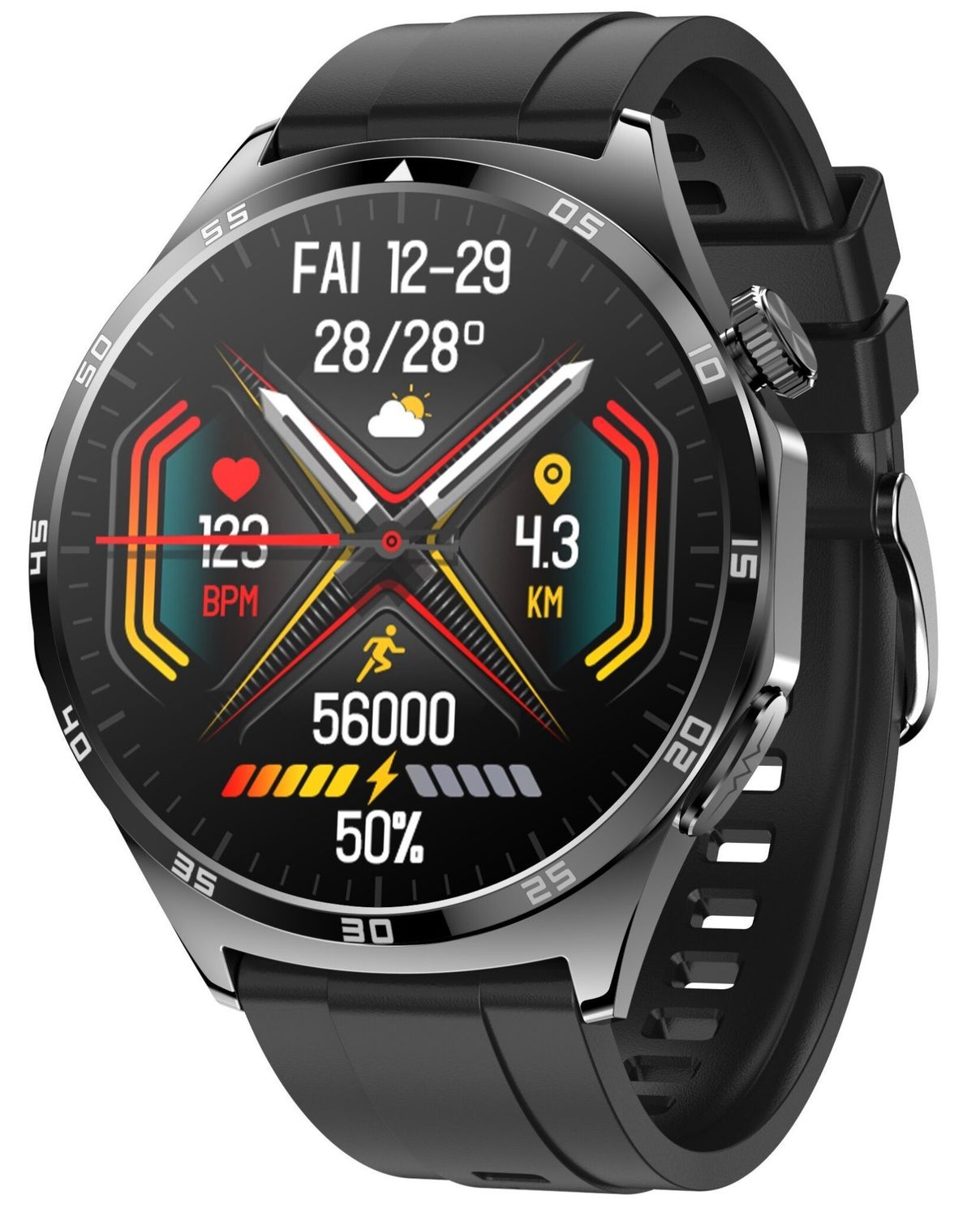 Smartwatch Hagen HB27 Czarny – AMOLED 1,43, Pomiar Glukozy, IP67 (2).jpg